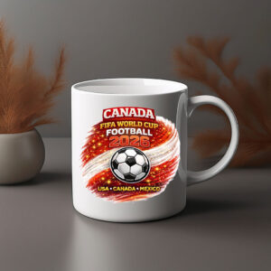 Canada FIFA World Cup Football 2026 Coffee Mug