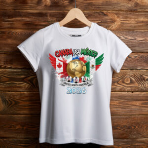 Canada USA Mexico 2026 United North America T-Shirt