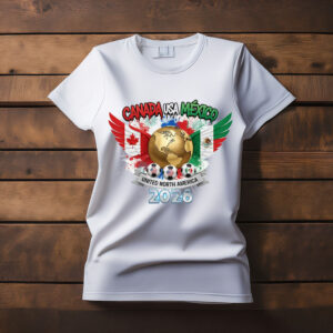 Canada USA Mexico 2026 United North America T-Shirt