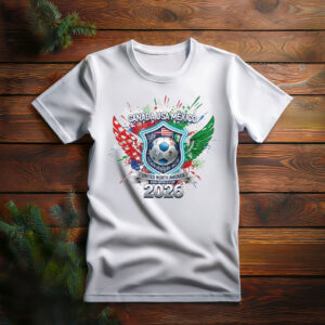 Canada USA Mexico Emblem Soccer 2026 T-Shirt