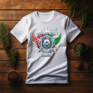 Canada USA Mexico Emblem Soccer 2026 T-Shirt