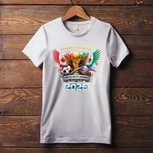 Canada USA Mexico Golden Trophy 2026 T-Shirt