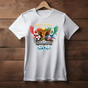 Canada USA Mexico Golden Trophy 2026 T-Shirt