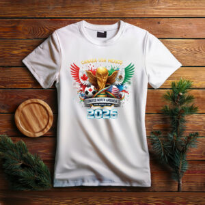 Canada USA Mexico Golden Trophy 2026 T-Shirt