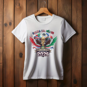 Canada USA Mexico World Cup Trophy 2026 T-Shirt