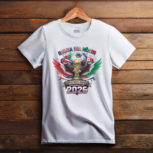 Canada USA Mexico World Cup Trophy 2026 T-Shirt