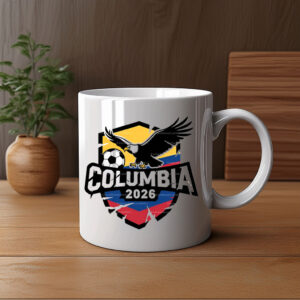 Colombia 2026 Eagle Soccer Mug