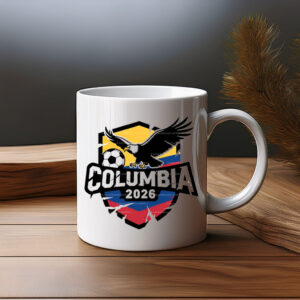 Colombia 2026 Eagle Soccer Mug