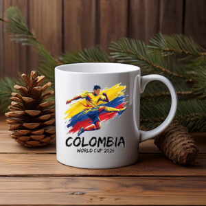 Colombia 2026 Speed Attack Soccer Mug