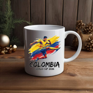Colombia 2026 Speed Attack Soccer Mug
