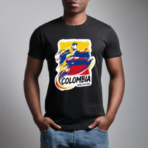 Colombia World Cup 2026 Dynamic Soccer Player Shirt