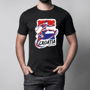 Croatia World Cup 2026 Football Action Shirt