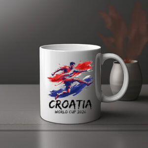 Croatia World Cup 2026 Soccer Mug