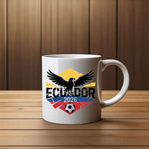 Ecuador 2026 Eagle Soccer Mug