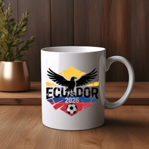Ecuador 2026 Eagle Soccer Mug