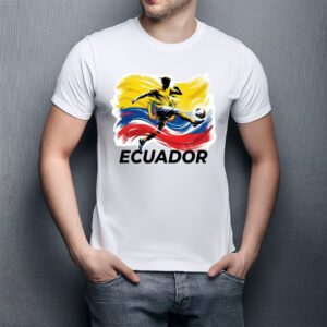 Ecuador World Cup 2026 Dynamic Football Shirt