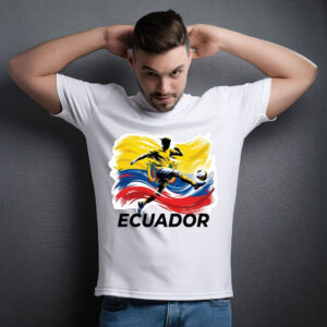 Ecuador World Cup 2026 Dynamic Football Shirt