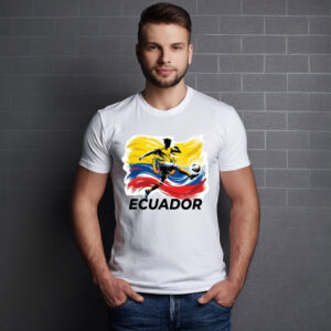 Ecuador World Cup 2026 Dynamic Football Shirt