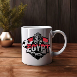 Egypt 2026 Pharaoh Soccer Mug