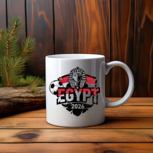 Egypt 2026 Pharaoh Soccer Mug