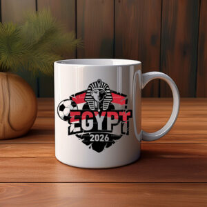 Egypt 2026 Pharaoh Soccer Mug