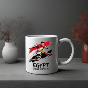 Egypt World Cup 2026 Soccer Mug