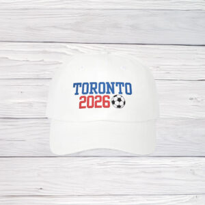 Embroidered Toronto 2026 Soccer Dad Hat