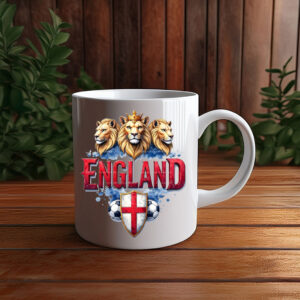 England 2026 Lion Crest Mug