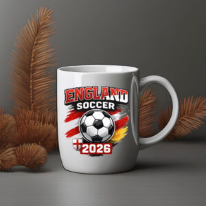 England Soccer 2026 World Cup Mug