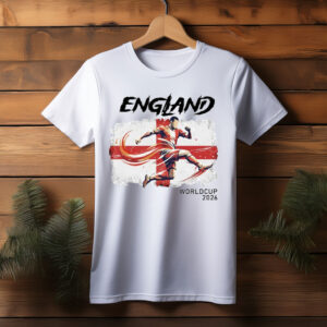 England World Cup 2026 Flag Shirt