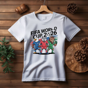 FIFA World Cup 2026 Animal Players Action Shirt