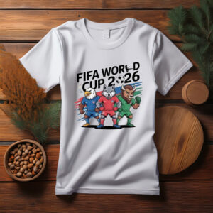 FIFA World Cup 2026 Animal Players Action Shirt