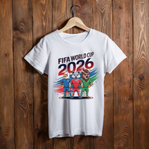 FIFA World Cup 2026 Cartoon Animal Football Shirt