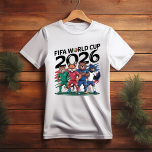 FIFA World Cup 2026 Cute Animal Soccer Squad Shirt