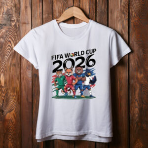 FIFA World Cup 2026 Cute Animal Soccer Squad Shirt