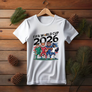FIFA World Cup 2026 Cute Animal Soccer Squad Shirt