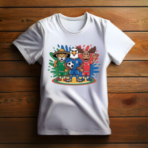 FIFA World Cup 2026 Friendly Mascot Soccer Shirt