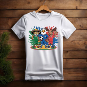 FIFA World Cup 2026 Friendly Mascot Soccer Shirt