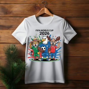 FIFA World Cup 2026 Fun Mascot Football Shirt