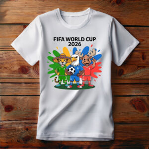 FIFA World Cup 2026 Happy Animal Soccer Team Shirt