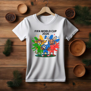 FIFA World Cup 2026 Happy Animal Soccer Team Shirt