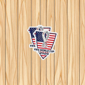 FIFA World Cup 2026 USA Flag Emblem Sticker