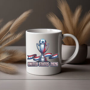 Football Fan Gift USA 2026 World Cup Mug