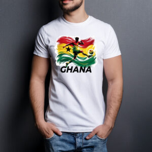 Ghana World Cup 2026 Football Action Shirt