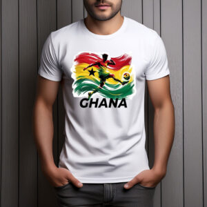 Ghana World Cup 2026 Football Action Shirt