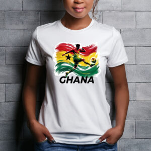Ghana World Cup 2026 Football Action Shirt