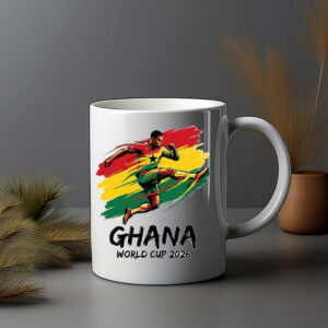Ghana World Cup 2026 Soccer Mug