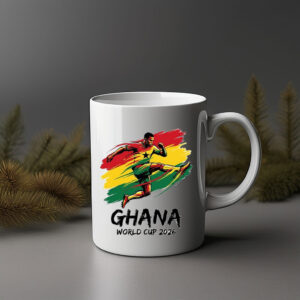 Ghana World Cup 2026 Soccer Mug