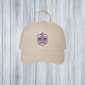 Haiti World Cup 2026 Shield Cap – Embroidered Soccer Dad Hat