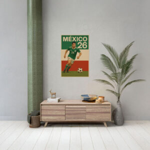 Hirving Lozano Mexico World Cup 2026 Poster